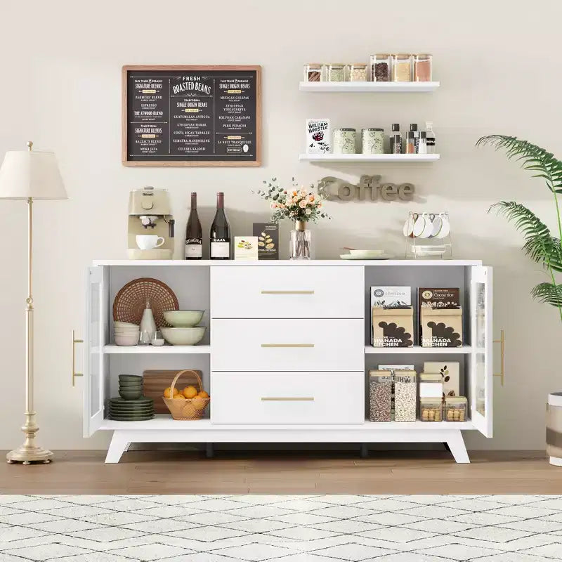 Buffet Cabinet, Kitchen Storage Cabinet