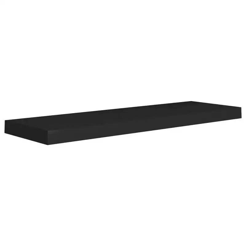 Étagère murale nid d'abeille noire MDF, métal