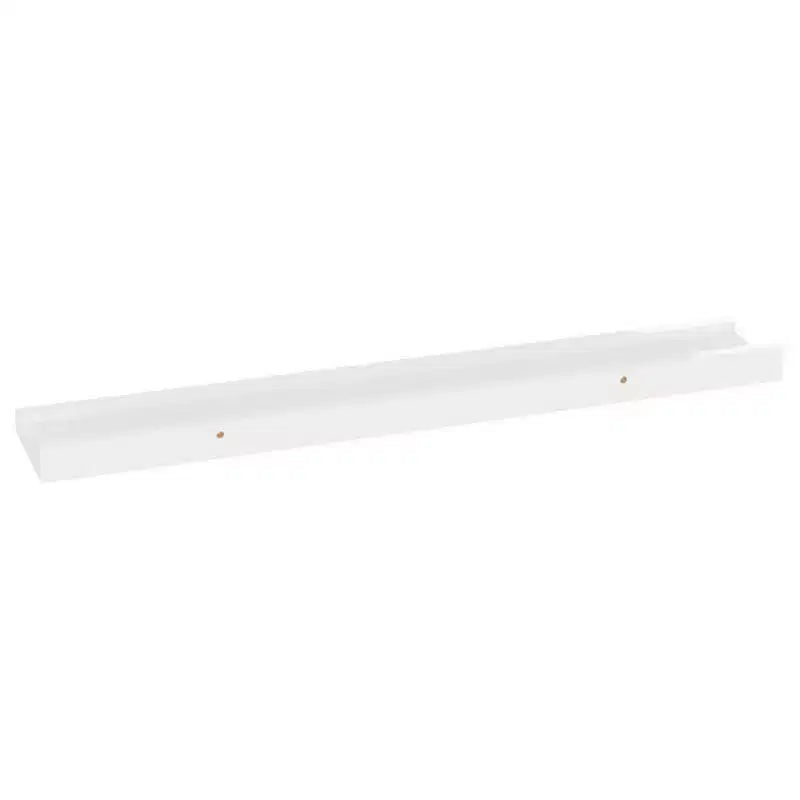 Étagère murale MDF blanc brillant
