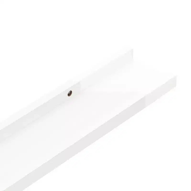 Étagère murale MDF blanc brillant