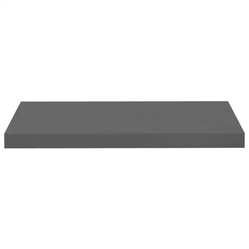 Étagère murale MDF en nid d'abeille gris brillant