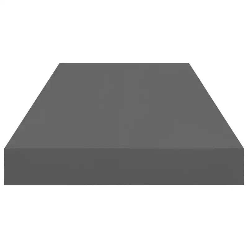 Étagère murale MDF en nid d'abeille gris brillant