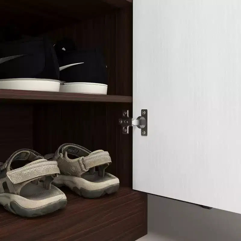 Meuble à Chaussures Moderne en Bois à 4 Niveaux