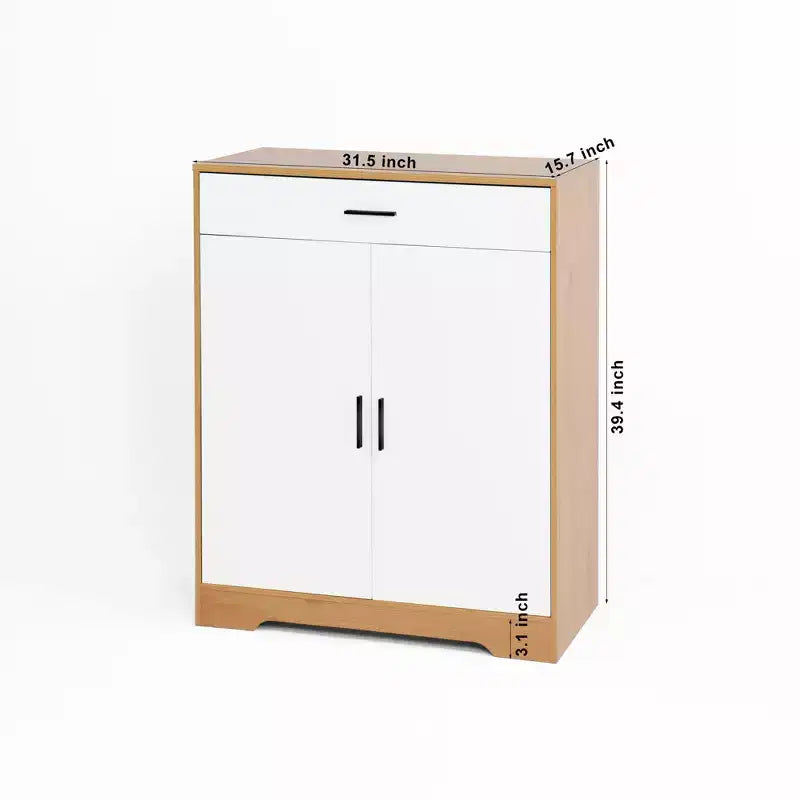 Meuble à Chaussures Moderne en Bois à 4 Niveaux