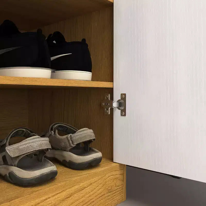 Meuble à Chaussures Moderne en Bois à 4 Niveaux