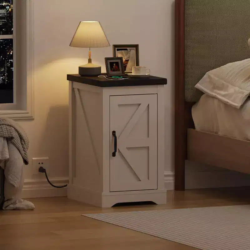 Table de chevet rustique