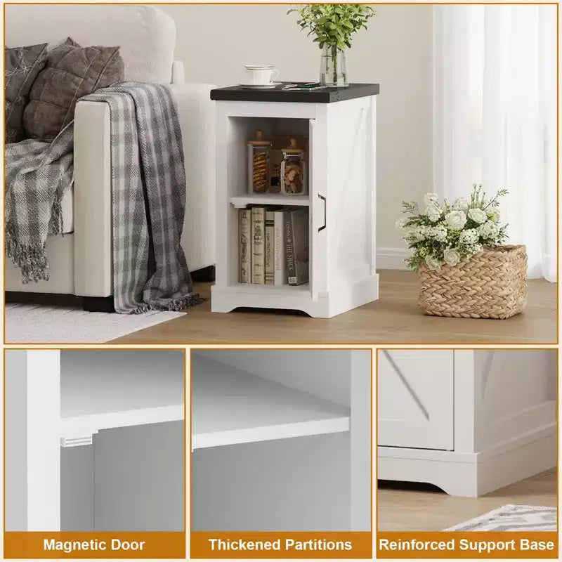 Table de chevet rustique