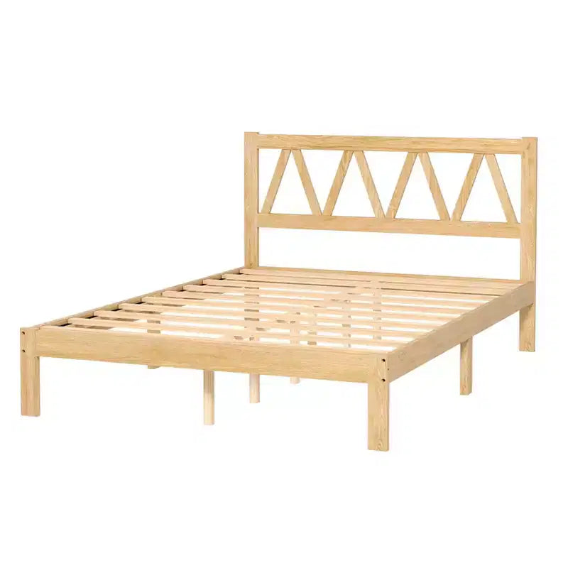 Cadre de lit en bois pour chambre à coucher
