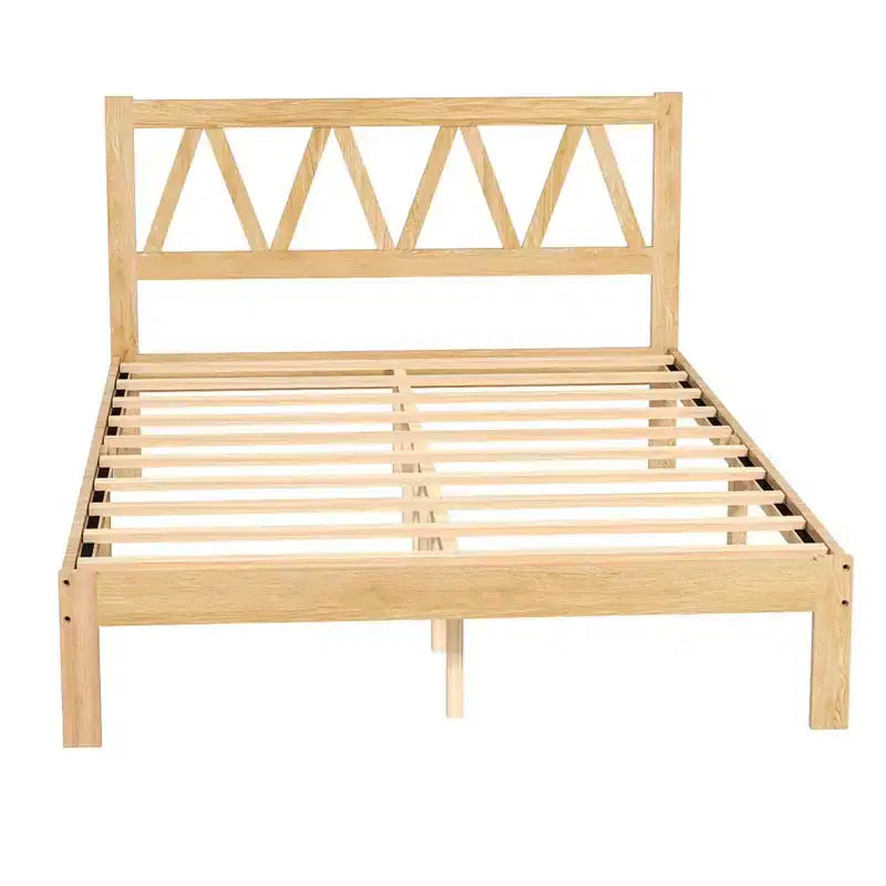 Cadre de lit en bois pour chambre à coucher