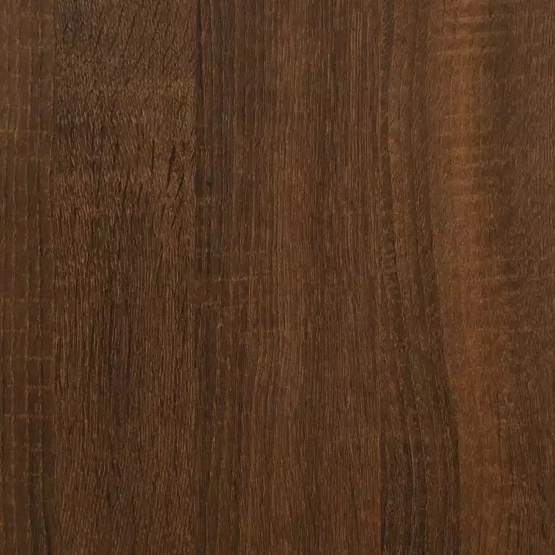 Bureau d'angle en bois d'ingénierie gris, compact