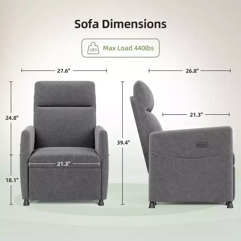 Fauteuil inclinable électrique