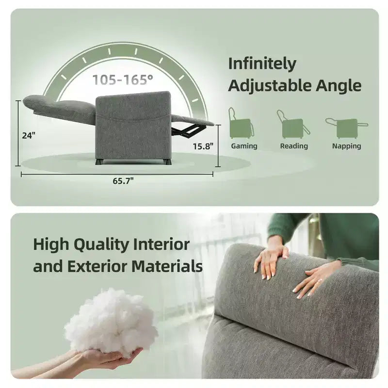 Fauteuil inclinable électrique