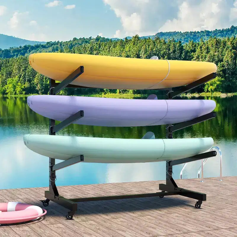 Support de rangement autoportant pour kayak