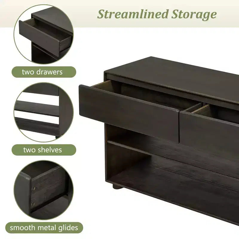 Console étroite pour entrée