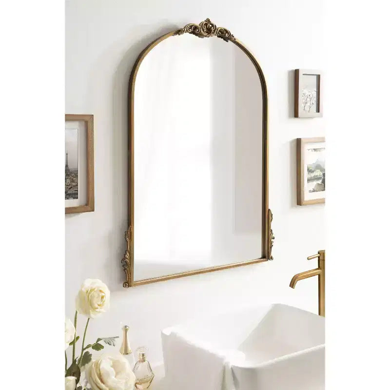 Miroir mural décoratif encadré